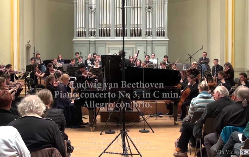 Ludwig van Beethoven. Klavierkonzert Nr.3, c-moll.
